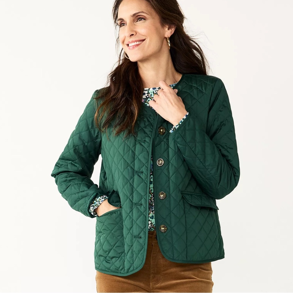 Croft & Barrow quilted jacket